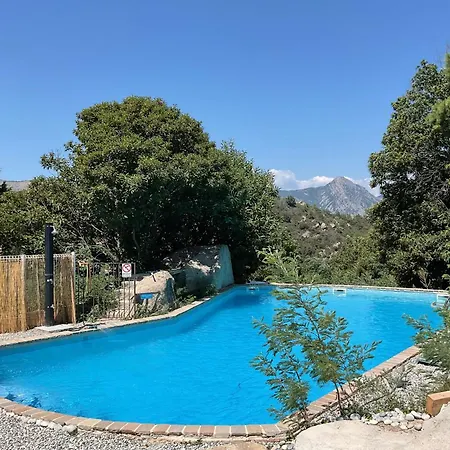 Domaine Le Rocher D Argent Avec Piscine Exterieur ,Jacuzzi Interieur Et Salle De Jeux Berre-des-Alpes Exterior photo